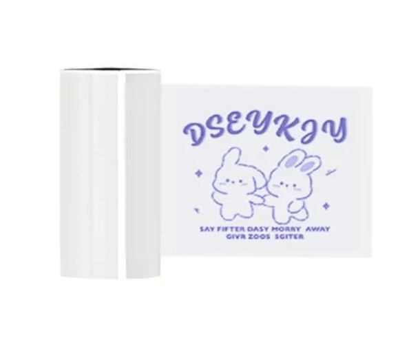 Прозорий фіолетовий термопапір Muning Paper для навчальних карток, зошитів і маркування тек